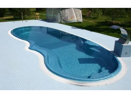 Композитный бассейн Валорис 10,00*3,73*1,1-2,0 м., Франмер