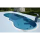 Композитный бассейн Валорис 10,00*3,73*1,1-2,0 м., Франмер