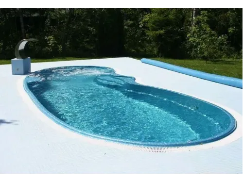 Композитный бассейн Валорис 10,00*3,73*1,1-2,0 м., Франмер