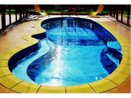 Композитный бассейн Валорис 10,00*3,73*1,1-2,0 м., Франмер