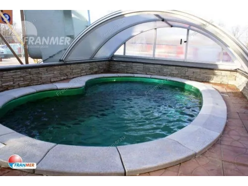 Композитный бассейн Вестфол 4,0*2,5*1,5 м., Франмер