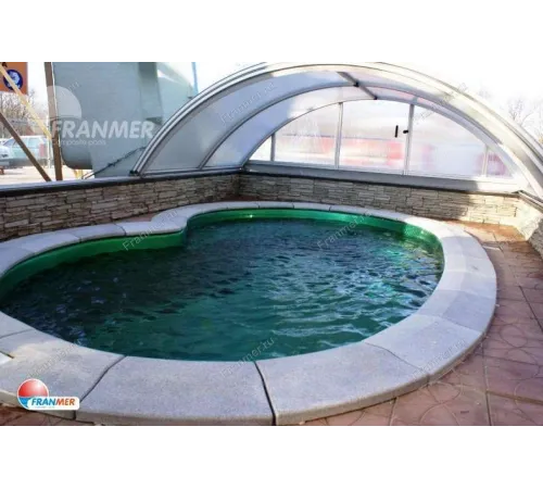 Композитный бассейн Вестфол 4,0*2,5*1,5 м., Франмер