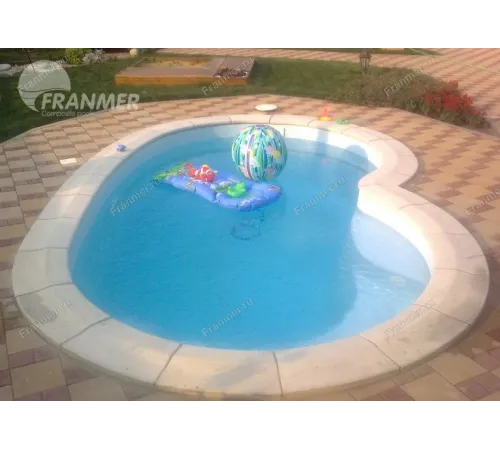 Композитный бассейн Вестфол 4,0*2,5*1,5 м., Франмер