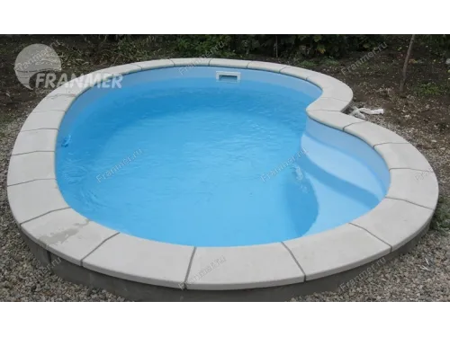 Композитный бассейн Вестфол 4,0*2,5*1,5 м., Франмер