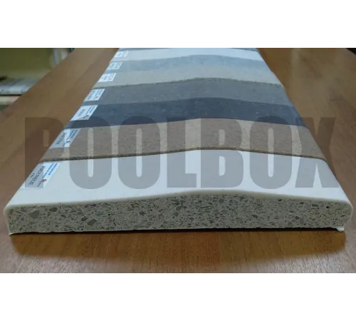 Композитный бордюрный камень (домик ш. 32 см.) цвет на выбор