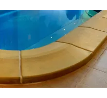 Композитный бордюрный камень (домик ш. 32 см.) цвет на выбор