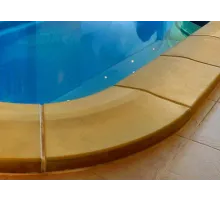 Композитный бордюрный камень (домик ш. 32 см.) цвет на выбор