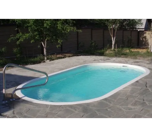 Композитный бассейн Гурон 5,2*2,8*1,4 м. FIBERPOOLS 