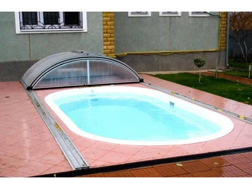 Композитный бассейн Гурон 5,2*2,8*1,4 м. FIBERPOOLS 