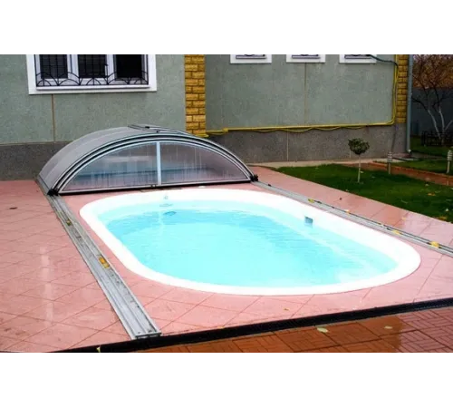 Композитный бассейн Гурон 5,2*2,8*1,4 м. FIBERPOOLS 