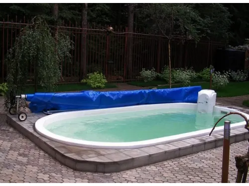 Композитный бассейн Гурон 5,2*2,8*1,4 м. FIBERPOOLS 