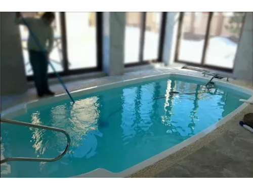 Композитный бассейн Леман 6,55*3,25*1,55 м. FIBERPOOLS