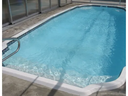 Композитный бассейн Онтарио 8,8*4,0*1,2-1,65 м. FIBERPOOLS