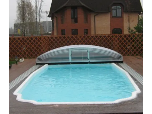 Композитный бассейн Торренс 10,15*4,25*1,5-2,0 м. FIBERPOOLS