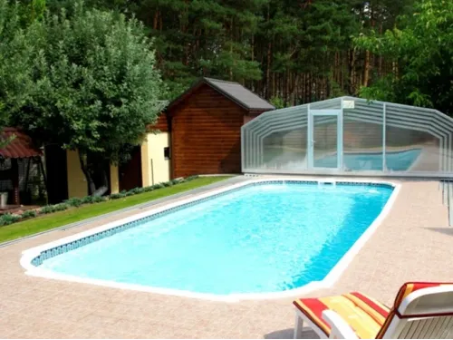 Композитный бассейн Торренс 10,15*4,25*1,5-2,0 м. FIBERPOOLS