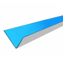 Крепежный уголок ПВХ/металл Aquaviva 0,05*0,03*2,0 м. внутренний