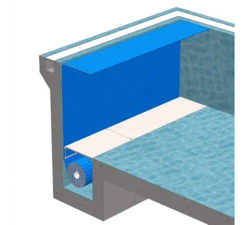 Крышка донной ниши В-3 для сматывающего устройства В-1