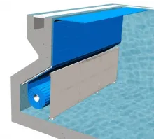 Крышка стеновой ниши В-4 для сматывающего устройства В-1
