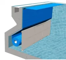 Крышка стеновой ниши В-4 для сматывающего устройства В-1