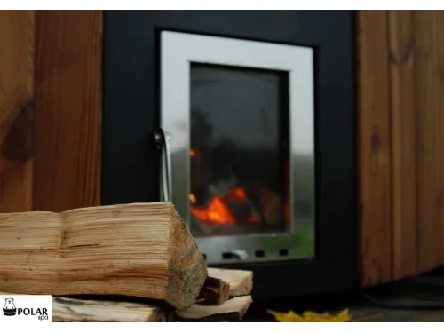 Купель композитная Polar Spa Стандарт 68 с отделкой из дерева, 130*68*110 см.