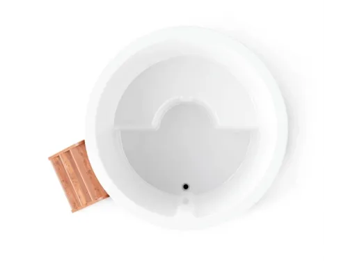 Купель композитная Polar Spa Комфорт 220 с отделкой из дерева, д.220*110 см.