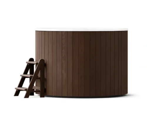 Купель композитная Polar Spa Комфорт 160 с отделкой из дерева, д.160*110 см.