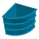 Полипропиленовая купель 1,5 х 1,5 х 1,5 м., четверть круга