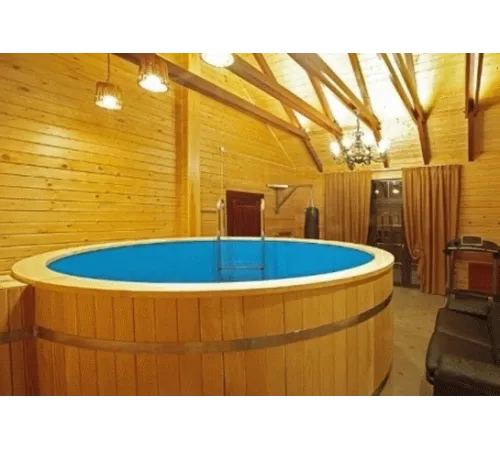 Полипропиленовая купель д. 1,4 х 1,5 м. круглая