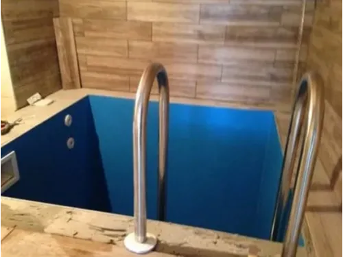 Полипропиленовая купель 1,5 х 0,8 х 1,5 м.