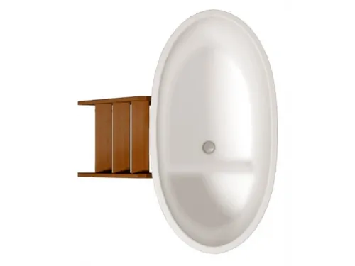 Купель композитная Polar Spa Стандарт 98 с отделкой из дерева, 175*98*110 см.