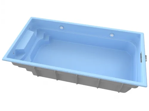 Композитный бассейн Laguna 7 (7,0*3,5*1,55 м.), ТМ Лагуна Пулс