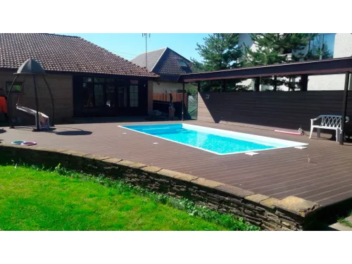 Композитный бассейн Laguna 8 (8,0*3,5*1,55 м.), ТМ Лагуна Пулс