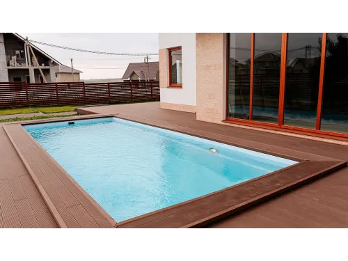 Композитный бассейн Laguna 8 (8,0*3,5*1,55 м.), ТМ Лагуна Пулс