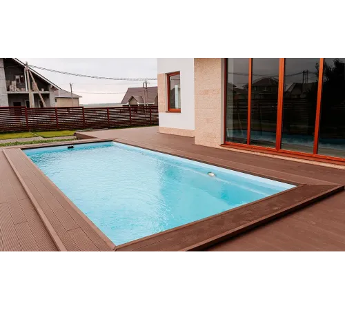 Композитный бассейн Laguna 8 (8,0*3,5*1,55 м.), ТМ Лагуна Пулс