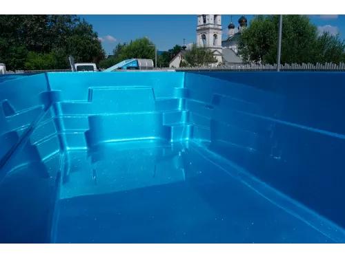 Композитный бассейн Laguna 8 (8,0*3,5*1,55 м.), ТМ Лагуна Пулс