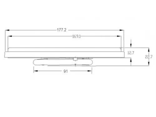 Лампа (36 Вт) светодиодная LED белая AquaViva 546LED White