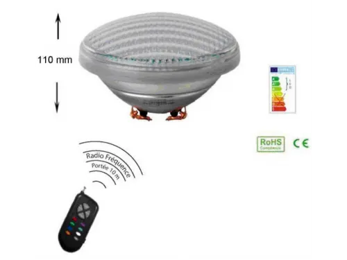 Лампа (25 Вт) светодиодная LED разноцветная GAS PAR56-360 LED SMD RGB