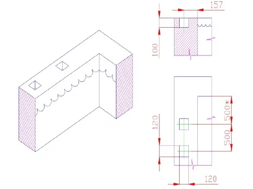 Лестница 2 ст. (у.б.) Flexinox PARALLEL из нержавеющей стали AISI-304