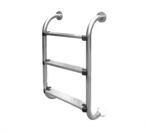 Лестница 3 ст. (без поручней) Aquaviva BHK315-SR AISI-304