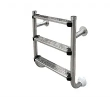 Лестница 3 ст. (без поручней) Aquaviva BHL315-SR AISI-304