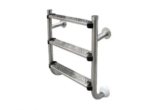 Лестница 3 ст. (без поручней) Aquaviva BHL315-SR AISI-304