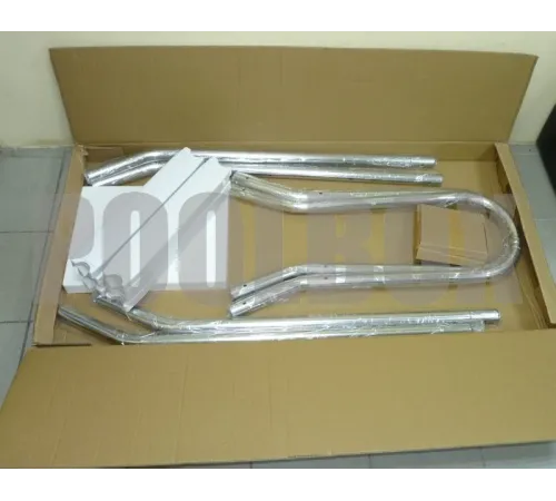 Лестница 4+4 ст. (стремянка) Mayer Schwimmbad AISI-304 5521