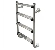 Лестница 4 ст. (без поручней) Aquaviva BHL415-SR AISI-304