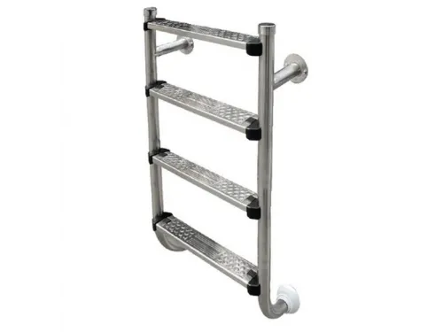 Лестница 4 ст. (без поручней) Aquaviva BHL415-SR AISI-304