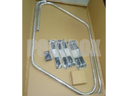 Лестница 4 ст. (ш.б.) Mayer Schwimmbad OVERFLOW OF-415 из нержавеющей стали AISI-304