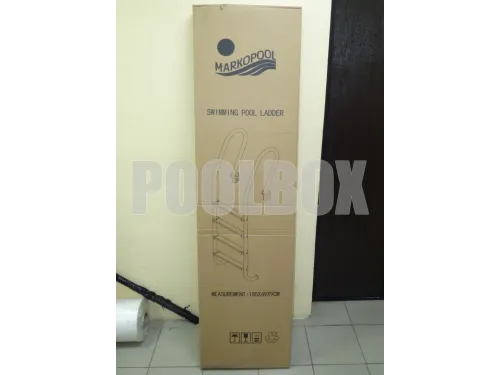 Лестница 4 ст. (у.б.) MP SF из нерж. стали AISI-304 (MIXTA)