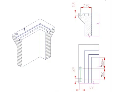Лестница 4 ст. (ш.б.) Flexinox OVERFLOW из нержавеющей стали AISI-304