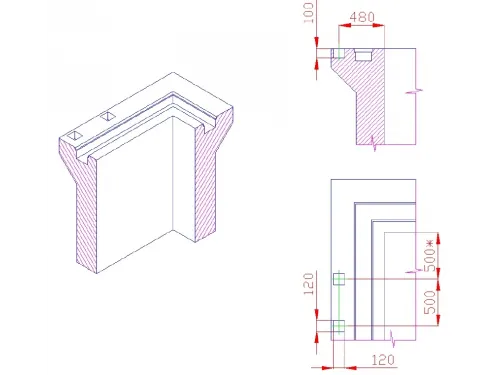Лестница 4 ст. (ш.б.) Flexinox STANDARD из нержавеющей стали AISI-316