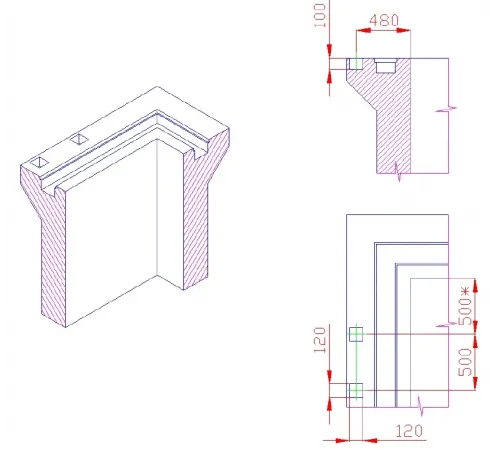 Лестница 4 ст. (ш.б.) Flexinox STANDARD из нержавеющей стали AISI-316