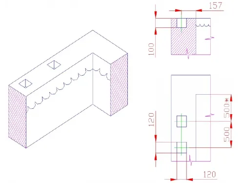 Лестница 4 ст. (у.б.) Flexinox PARALLEL из нержавеющей стали AISI-304